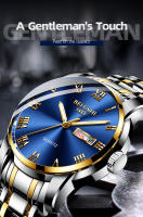 Reloj De Pulsera De Cuarzo Para Hombre BELUSHI Marca De Lujo De Acero Inoxidable a Prueba De Agua Con Calendario Y Manos Luminosas Estilo Deportivo - details 0