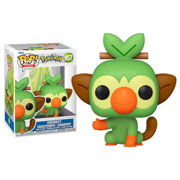 Funko Pop! Games Pokémon, Grookey 957 - 1