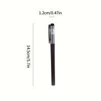 Lote De 10/20 Bolígrafos Gel Neutrales 0.5mm Negros Para Oficina Y Escuela. Escritura Suave Y Rápida Secado Para Negocios Y Uso Diario - details 3