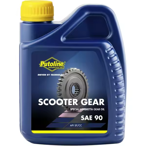 BOTELLA PUTOLINE SCOOTER GEAR OIL SAE 90 500 ML - 1