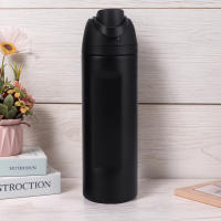 Termo Doble Capa De Acero Inoxidable 24/32oz Con Manija Termo Aislado Espacial Kettle Taza Deportiva Botella De Agua Tumbler - details 3