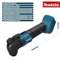 Herramienta Multifuncional Eléctrica Makita Brushless Quick Release Trimmer Para Renovación Compatible Con 18V - details 6