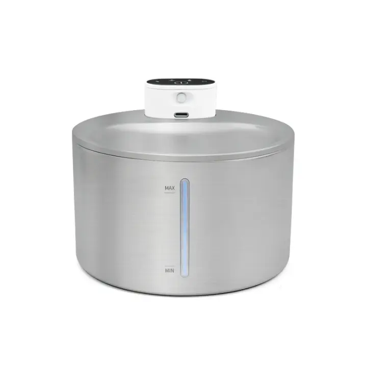 Fuente de agua inalámbrica para gatos, bebedero con Sensor automático para perros, accesorios dispensadores de agua para mascotas - 1