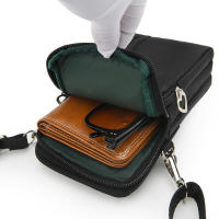 Bolso De Hombro Para Mujer Estilo Deportivo Con Cuatro Cremalleras Bolso Cruzado Portátil Monedero Bolsa De Teléfono Casual Unisex - details 25
