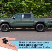 Set De Herramientas Para Coche Juego De Abrazaderas Con J Hook Caja De Herramientas Fija Para Camión Adecuado Para Camiones Con Paquete De Un-Pair Con Tornillos Y Aros - details 4