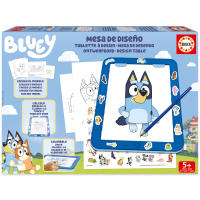 Educa , Mesa Diseño Bluey Tableta de Dibujo Luminosa con  mas de 25 Modelos Diferentes para Dibujar Educa 20005 - details 3