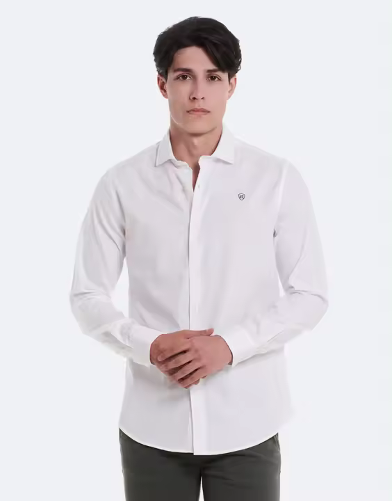 CAMISA SLIM CUELLO ALTO - 1
