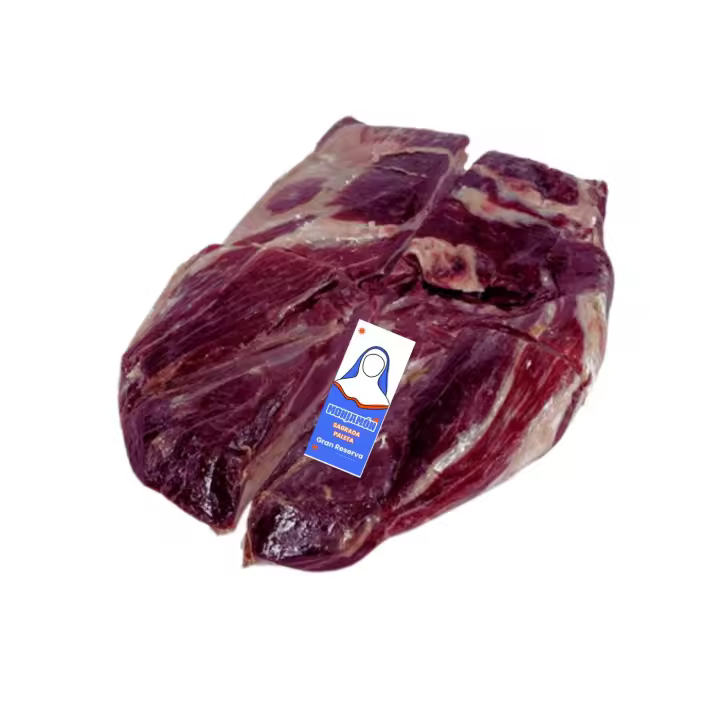 Monjamón - Paleta Gran Reserva Deshuesada  CENTRO  Equivale a Cebo de Campo Ibérica 50% Recebo  Curación Lenta y Artesanal  Sabor Suave y Equilibrado  Sin Gluten ni Lactosa - 1