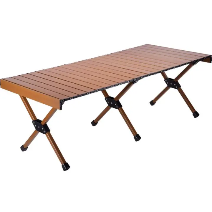 Mesa Plegable De Camping,Mesa Plegable de Aleación de acero al carbono, Mesa Portátil Plegable con Carga de 50 kg, Mesa Multiusos con Bolsa de Transporte, 60cm/90cm/120cm, para Picnic, Camping al Aire Libre - 1