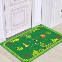 VIKAMAN Alfombra De Entrada Para Año Nuevo Chino Alfombrilla De Transito Con Diseño De Feng Shui Resistente a La Suciedad Y Manchas Para Uso Interior En Sala De Estar Y Dormitorio - details 13