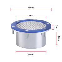 Cubierta De Admisión De Aire Para Supercargador Kit De Filtro De Aire Deportivo 76mm Turbocharger Cartridge Universal Para Coches - details 0