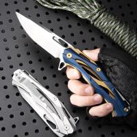 Cuchillo Plegable Táctico Para Campo Y Supervivencia Transformer Cuchillo De Defensa Acero Inoxidable Abertura Rápida Sin Resorte - details 4