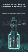 Destornillador Eléctrico Manual De Gran Torque 0.15-7 Nm Herramienta Eléctrica Mini Perforadora Con Mango Recto Y Set De Destornilladores Ratchets - details 6