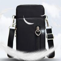 Bolso De Hombro Para Mujer Moda Diagonal Cruzada Con Cierre De Cremallera Bolsa De Pecho Deportiva Vertical Monedero Nylon - details 16