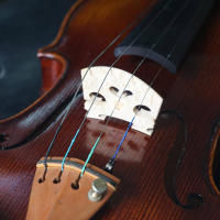 Juego De 4 Puentes De Violín De Madera De Maple Accesorios Para Instrumentos Musicales Adecuado Para Violines De Tamaño 4/4-3/4 Partes De Violín Herramientas Para Músicos - details 2