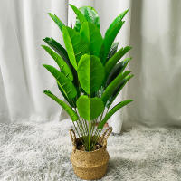 Planta Artificial De Banano Verde Grande 86-120cm Decoración Para Interior Y Exterior Ideal Para Bodas Y Jardines - details 1