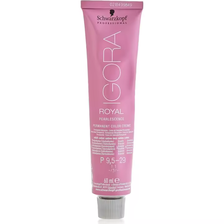 Schwarzkopf IGORA ROYAL Tinte Permanente, Color 9,5-29, Pearlescence - 60 Ml - 1