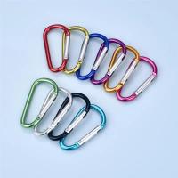 Llavero De Camping Al Aire Libre Con Carabiner Clip De Cierre Anillo D Para Escalada Senderismo Pesca Accesorios De Deportes Unisex - details 3
