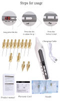 Bolígrafo De Plasma LCD Profesional Para Eliminar Vello Pintado Manchas De Piel Arrugas Línea De Tiempo Dispositivo De Belleza Para El Rostro - details 11