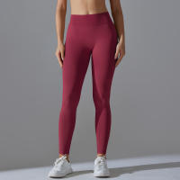 Pantalones De Yoga De Cintura Alta Para Mujer Pantalones De Correr Y Gimnasio De Talla Fija Cómodos Y Elegantes Para Ejercicio Y Fitness - details 5