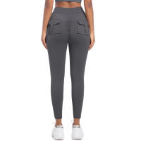 SSITO Leggings de Gimnasio con bolsillos, pantalones de entrenamiento para correr, Pantones Atlético de Alta elasticidad para Mujer, pantalones SexIs de Belta High, Mallas de elevación de glúticos de Color sólido - details 29