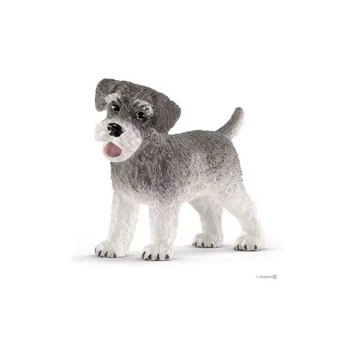 Miniatura Schnauzer Listo Atento Valiente Pelaje Áspero - Schleich - 1