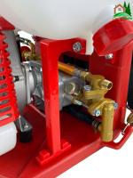 Sulfatadora de Mochila a Gasolina Linea Hd. Motor 2T; 25cc; 1cv; 6 lt/min; Depósito 25l. 2 Lanzas y manguera. ATOMIZADOR - details 2