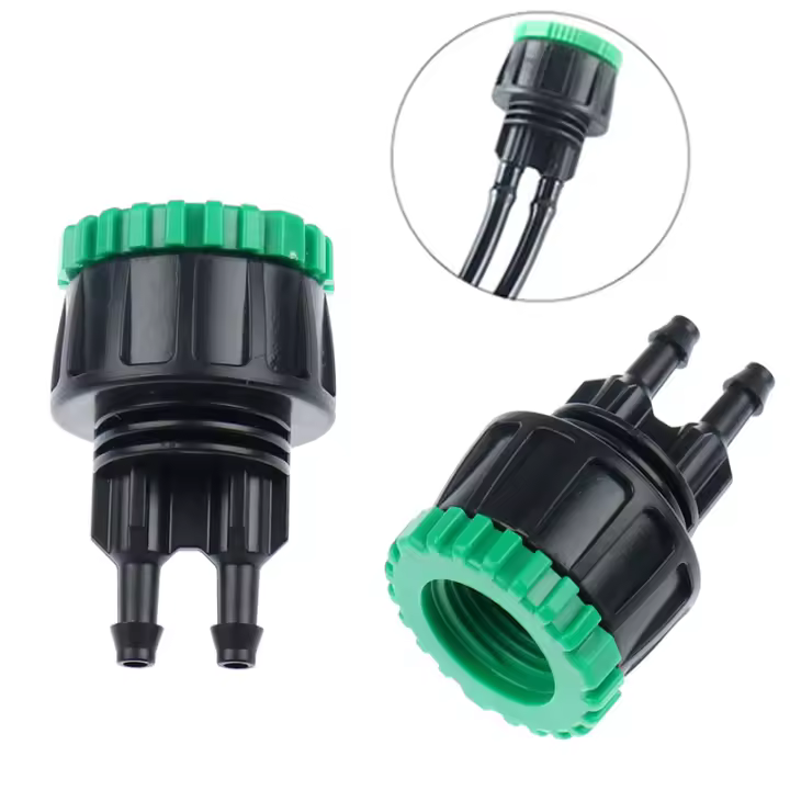Conector Y Para Riega Jardín 1/4" a 1/2" 3/4" Femenino Adaptador De Irrigación 4/7 En Venta Por Pieza Desde China Continental - 1