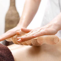Rodillo De Masaje De Madera Para Puntos Trigénicos Y Libro De Masaje Manual Para El Gimnasio Uso Doméstico Alivio De Músculos Dolorosos Y Cellulite - details 8