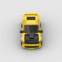 Modelo De Coche De Carreras Roadster Para Niños Bloques De Construcción Pequeños Compatible Con MOC Rompecabezas DIY Regalos De Juguetes - details 5