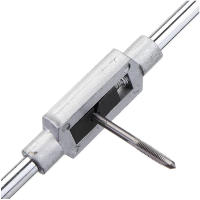 8Pcs Hss Herramienta De Tapa Y Herradura Con Llave Versátil 1/16-1/2 Metralla Plug Tap M3 M4 M5 M6 M8 M8 M12 Para Mano - details 6