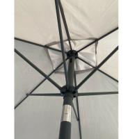 Fornord Sombrilla Parasol 2 x 3 m ConManivela Inclinabre Tubo aluminio ø 48 mm y Tela Poliéster 200 gr ParaTerraza Jardin Camping - details 4