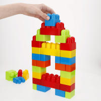 COLORBABY Color Block - Bloques de construcción grandes, incluye 144 piezas, tamaño maxi, diversos colores, juegos educativos, para niños a partir de 8 meses, juguetes infantiles, regalos niños - details 4