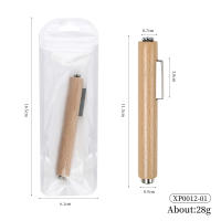 Herramienta De Arte De Uñas 3 En 1 Multifuncional Con Ojo De Gatito Fuerte Mango De Madera Cilíndrico UV Gel Doble Cabeza Magnética - details 9