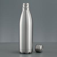 Botella De Agua De Acero Inoxidable 750/1000ML Portátil Para Deporte Al Aire Libre Ciclismo Camping Senderismo - Vaso De Bebida Reutilizable Para Adultos - details 5