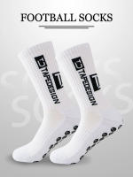 Calcetines De Fútbol Para Hombres Anti-derrapantes Con Fondo De Silicona Deportivos Transpirables Para Rugby Tenis Voleibol Y Yoga Pack De 4 Pares - details 4