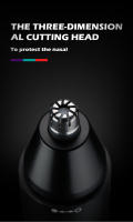 VGR Profesional Aparato De Peluquería Para Nariz Y Orejas Eléctrico Recargable Portátil Impermeable 2 En 1 Clipper V-613 - details 4