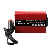 Convertidor De Energía De 500W DC a AC 12V a 220V 110V Inversor Automático Con Cargador USB Doble Adaptador De Transformador Para Coche - details 0