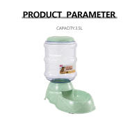 Comedero automático para perros y gatos, bebedero para perros de gran capacidad, los gatos beben agua sin mojarse la boca, suministros para mascotas, sin enchufe - details 1