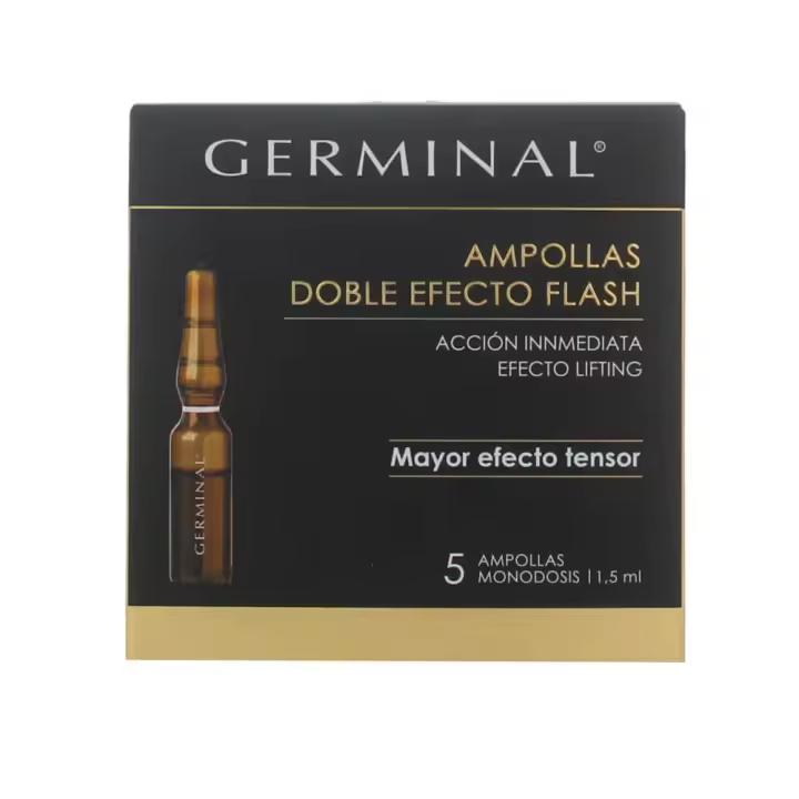 Germinal Acción Inmediata Doble Efecto Flash 5 Ampollas - 1