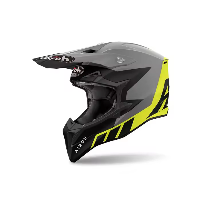 Airoh Casco Off-road Wraaap Reloaded Gris Adulto - 1