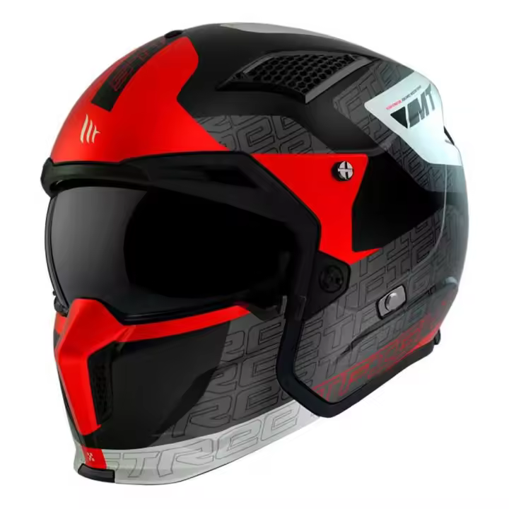 Mt Helmets Casco Convertible Streetfighter Sv S Totem - 1