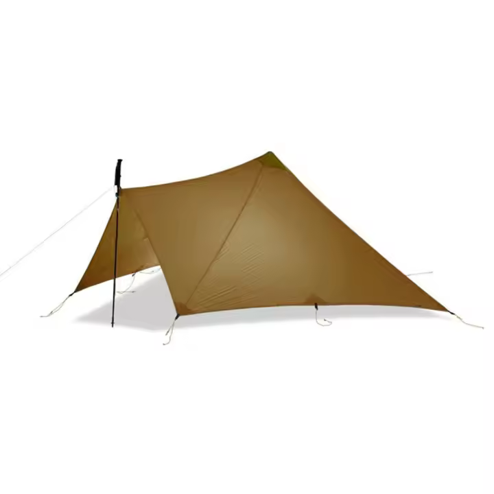 FLAME'S CREED Tent Ultra-ligera Para Camino Spire 2 Hombres SHELTER Camping 20D Siliconado Para Senderismo Carpa De Tres Estaciones - 1