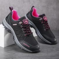 Zapatos De Senderismo Para Mujer Zapatillas Deportivas Antideslizantes Cómodas Para Caminar Escalada Y Correr Botas De Ocio Con Suela TPR Y Inserciones EVA Microfibra Talla True Fit - details 11