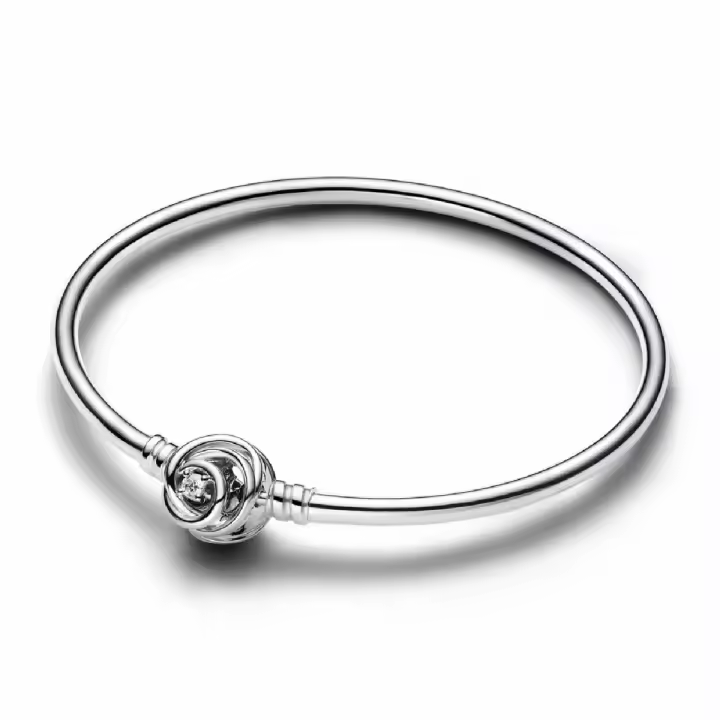 Pulsera Pandora Moments rígida cierre envuelto - 1