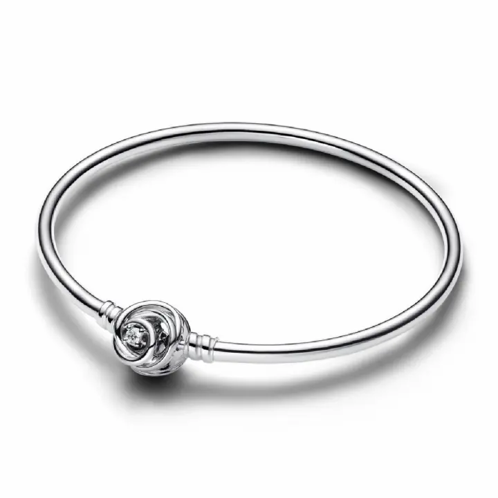 Pulsera Pandora Moments rígida cierre envuelto - 1