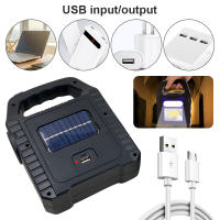 Lámpara Portátil Solar COB LED Farol De Emergencia Impermeable Recargable Por USB Lámpara De Trabajo Para Camping Y Senderismo Al Aire Libre - details 4