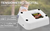 Tensiometro D - Brazo Digital - Medidor De Tension Arterial - Carga USB Y/o Pilas - details 2