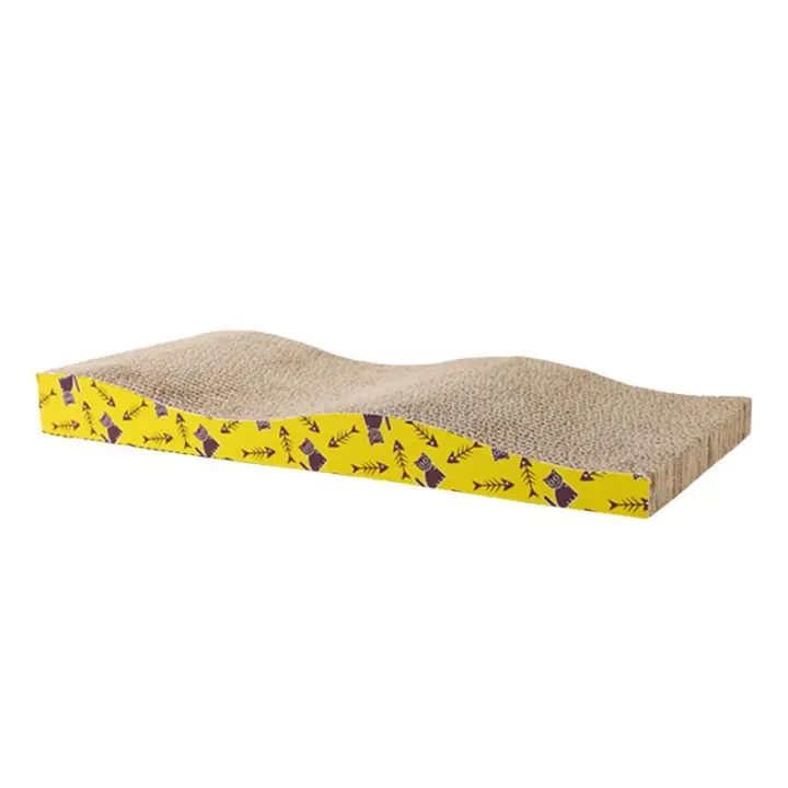 Tablero De Rasguñado Para Gatos Con Cama Mueble Durable De Cartón Adecuado Para Gatos Pequeños Medianos Y Grandes Para Jugar Dormir Y Rasguñar - 1