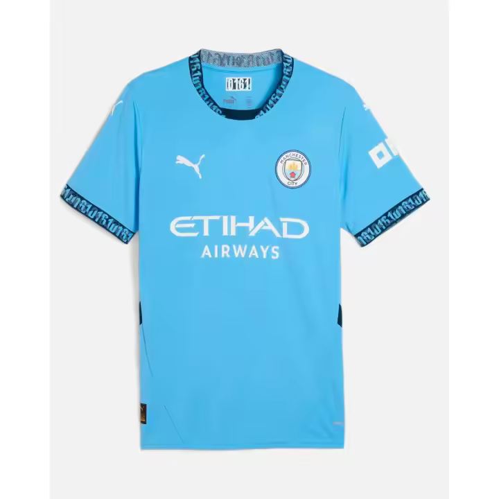 CAMISETA OFICIAL PUMA MANCHESTER CITY  Home Niño Temporada 24/25 - Jersey de Fútbol - 1